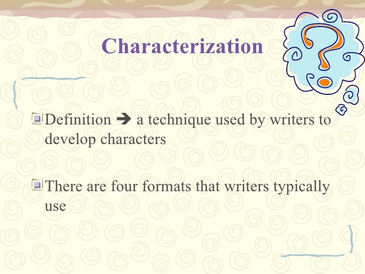 Direct Characterization Definition